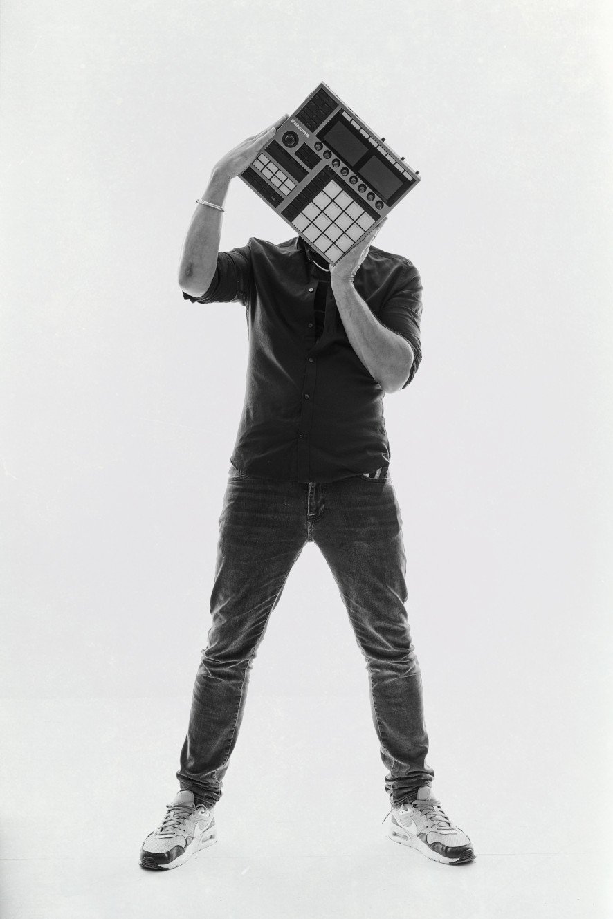 JC avec une tête de mk2