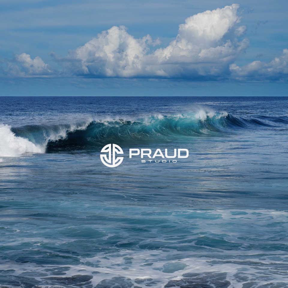 une vague en format paysage